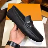 20Modello Scarpe in pelle scamosciata in vera pelle Uomo Scarpe moda casual Marchio di lusso Mens Designer Mocassini Mocassini Appartamenti traspiranti Slip on Driving Shoes