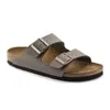 Sandales de créateurs Birkins Birkin Pantoufles Plat Chaussures en cuir de mode Slide Sandale de plage préférée Sabots pour printemps été Femmes Hommes Mocassins Pantoufle