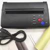 Printers Professional Tattoo Stencil Maker Transfer Machine Flash Termal Copier Supplies A4 Tool Paper Tatuaje Herramiera Papel