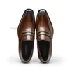 Zapatos Oxford de boda hechos a mano para hombre, zapatos de vestir planos de cuero genuino negro y marrón, mocasines formales de negocios de verano de diseñador de lujo