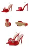 샌들 섹시한 뾰족한 발가락의 얇은 하이힐 여성 디자이너 나비 마약 숙녀 슬리퍼 PVC 투명 스트랩 파티 신발 230511