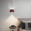 Lâmpadas pendentes Nórdicas Insparente Restaurante Bar Hemisfério Elevador Luxo Estudo de Luxo Caminhão de Bedroom Bedroom