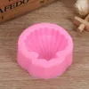 Backformen Cupcake Silikonform 3D Muschel Seife Schokolade Keks Fondant Kuchen Dekorieren Werkzeuge Küchenzubehör Confeitaria XQ19