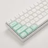 Tillbehör PBT KeyCaps XDA Profil Dye Sub Personaliserad iskristall Mint KeyCap för Cherry MX Switch Mechanical Keyboard 135 Keys