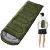 Sacos de dormir Sacos de Dormir Saco de Acampamento Ultraleve À Prova D 'Água Engrossado Saco Quente de Inverno Adulto Ao Ar Livre