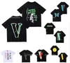 Vlones T Shirt 2024 Mens Women Designers T Terts Tees Tees Massion Tops Man S قميص عارض