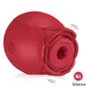 Massager Groothandel Rose Vibrator Clitoris Vagina Zuigen Intieme Goede Tepel Sucker Oraal Likken Clitoris Stimulatie voor Vrouwen