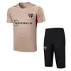 ESPNSPORT 23 24 SAO Paulo Training Wear Short Sleeve Soccer Jerseys Diego Costa Gabi Luan Pablo Maia M. Paulo Luciano Football Shirt