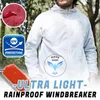 Kurtki wyścigowe Ultra-lekka deszczowa deszczowa wiatrówka oddychająca wodoodporna wodoodporna płaszcz ochronny do jazdy na rowerze na zewnątrz
