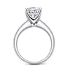 Solitaire Ring IOGOU 3.0Carat D Color Diamond Solitaire Wedding Rings For Women 100% 925 Sterling Silver Luxury Engagement Jewelry 230529