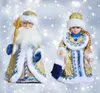 Obiekty dekoracyjne Figurki Rok 30 cm ozdoby świąteczne Elektryczne Święty Mikołaj Śnieg Dziewiszy Musical Dancing Prezentacja Dekoracja dla domu Navidad 230530