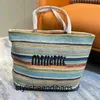 StylisheEndibags TOTEESデザイナーバッグトートバッグMMニット汎用レトロ機能バッグレターパターン夏の女性のクロスボディ