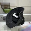 Şık kova şapka tasarımcıları şapkalar şapkalar erkek lüks güneşlik kapaklar mektuplar işlemeli ayarlanabilir klasik 2 kat rahat nefes alabilen