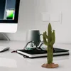 Decoratieve bloemen 2 stks Imitatie Cactus Figurine Decor Woonkamer Tabletop ornament