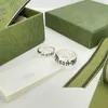 designer de joias pulseira colar anel 925 Love width masculino feminino anel do mesmo casal