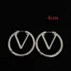 Fashion Womens Circle Simple Studs Earrings Hoop 3 Sizes Top Quality Brass engagement Earring For Lady Gifts