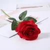 Fleurs décoratives Flocage Soie Rose Décoration De Mariage Simulation Bouquet De Fleurs Saint Valentin Cadeau RomanticHome Salon Roses