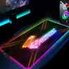 Pads RGB Gaming Accessories Mouse Pad Gamer Mat Aorus Desk Mat Led Anime Mousepad Stor dator Mausepad XXL 900x400 Musmattor