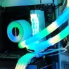Охлаждающая вода -охлаждающая трубка Argb жилет для процессора/графического процессора AIO Cooler Neon Tubing 5V 3PIN ARGB Шланговая труба Аура Синхро