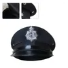 BERETS COSPLAY HAT OFFICER Men Halloween Party Tools Stage Performances Military Cap D5QB