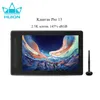 Tabletler Huion Graphics Tablet Kamvas Pro 13 2.5K Ekran 13.3 inç Ekran% 145 SRGB Çizim Kalemi Tablet Monitörü Ayarlanabilir Standlı