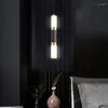 Wall Lamp Modern Minimalist Black Dining Room Chandelier Living Tv Background Pendant Lighting Bedroom Bedside Led For Home