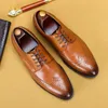 Desai 2022 nuovi uomini vestono scarpe fatte a mano in vera pelle maschile Oxford scarpe brogue da uomo vintage classiche italiane Oxford