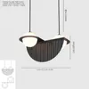 Hängslampor enkla moderna kreativa modellrum sovrum ljuskrona nordisk minimalistisk mjölk tea butik klädbutik formade dekorativa lampor