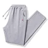 Ny M-8XL Spring/Summer Drstring Trousers Cotton Sports Men's Loose Straight Casual Plus Size Protective Pants P230529