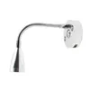 Applique murale LED lecture USB noir argent flexible tuyau moderne chambre salon étude aluminium RV lumière DC 12V 24V