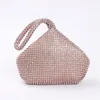 Evening Bags Classic Versatile Triangle Purse Party Wedding Bag Women's Handbags Clutch Glitter Bohemian England European Style