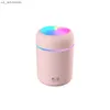 Luftfuktare 300 ml Ultraljudsolja Diffusor Portable Mini USB Cool Mist Plants Purifier Humificador L230523