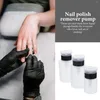 Nail Gel 3 Pcs Manicure Tools Remover Pump Bottle Disinfectant High Capacity The Pet