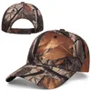 Snapbacks New jungle camouflage coton hommes casquette de baseball sports de plein air camping montagne visière soleil été femmes chapeau G230529