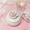 Bouteilles Bocaux Style Européen En Céramique Avec Fleur Boîte De Rangement De Bijoux Délicat Rond Rétro Salon De Beauté Petit Cadeau En Porcelaine 230615