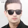 Солнцезащитные очки Veithdia Brand Unisex Aluminum+TR90 Мужское фотохромное зеркальное зеркало солнцезащитные очки винтажные солнцезащитные очки для женщин 6116 L230523