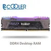 RAMs pccooler 8GB 16gb PC Memory RAM Memoria Module Computer Desktop DDR4 PC4 8g 16g 2666Mhz 3000mHZ 3200Mhz DIMM 3000 3200 RGB