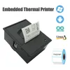 Printers ingebedde thermische barcode -label Printerontvangstprinter 12V 2A 57mm met TTL RS232 USB -poort voor Windows Liunx Android Arduino