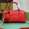 2023-Designer Marmont Handväskor Kvinnor axelväskor Messenger Tote Bag Fashion Ladies Classic Brand Metallic Handbag Crossbody Clutch