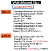 Cinturino in fibra di carbonio 20mm 22mm, adatto per Samsung Galaxy watch 4/classic/3 46mm/42mm 44mm 40mm bracciale, adatto per Huawei watch GT 2 pro accessorio