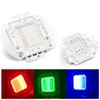 30W 50W 70W 80W 100W 100W COB LED çip entegre spot ışığı DIY Street Taşkın Işığı Çok renkli RGB Kırmızı Yeşil Mavi Sarı Tam Renkli LED Işık Modülü DIY Aydınlatma Crestech