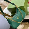 Bolsas de grife Bolsas de mão Bolsas de ombro transversal Moda feminina 2 Gs Bolsa meia-lua Clássica Tote Luxos Couro genuíno Grande capacidade Ano novo estilo exclusivo CNY