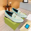 Designer Princetown Slippers Women muilezels slipper echte lederen buckle loafers schoenen metalen ketting borduurwerk casual schoen mode glijbanen fluweel slipper met doos