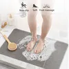 Tappetini da bagno Tappetino antiscivolo per bagno Tappetino per doccia impermeabile Muffa Mroof Massaggio morbido Tappeto da bagno per la casa Cucina PVC Lavabile Tappeto per pavimenti ad asciugatura rapida 230530