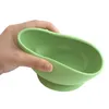 Чашки посуды посуда по заказу персонализированные название или детская безопасная присоска силиконовая миска для кормления детей детские блюда тарелка Toddle Training Spoon Tableware 230530