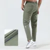 L-2915 Outdoor Ice Silk Casual Pant Thin Trousers Yoga Sports Men Pants Quick Drying Stretch Ripstop Sweatpants Classic Fit Jogger