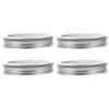Dinnerware Sets 4 Pcs Mason Jar Sprout Lids Sprouting Stainless Steel Screen Kit Split Cover Wide Mouth Jars