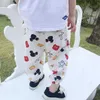Pantalon de loisirs anti-moustiques pour enfants de dessin animé Pantalon de bébé en coton