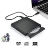 ドライブUSB DVDドライブ外部光学ドライブDVD ROMプレーヤーCDRWバーナーライターレコーダーラップトップコンピューターPC Windows 7/8用