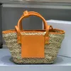 Straw Shopping Bags Basket Tote Bags Designer Weave Totes Bag Women Summer Beach Bags Handbag Crossbody Shoulder Bags Purse Large Capacity Crochet Beach Totes Pouch